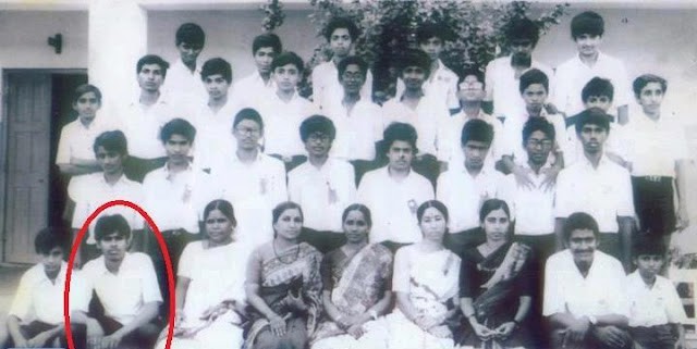 Pawan kalyan in his school days