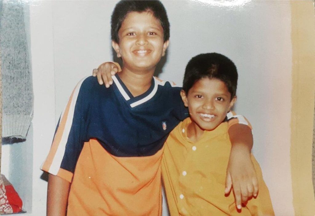 Vijay deverakonda Childhood pics