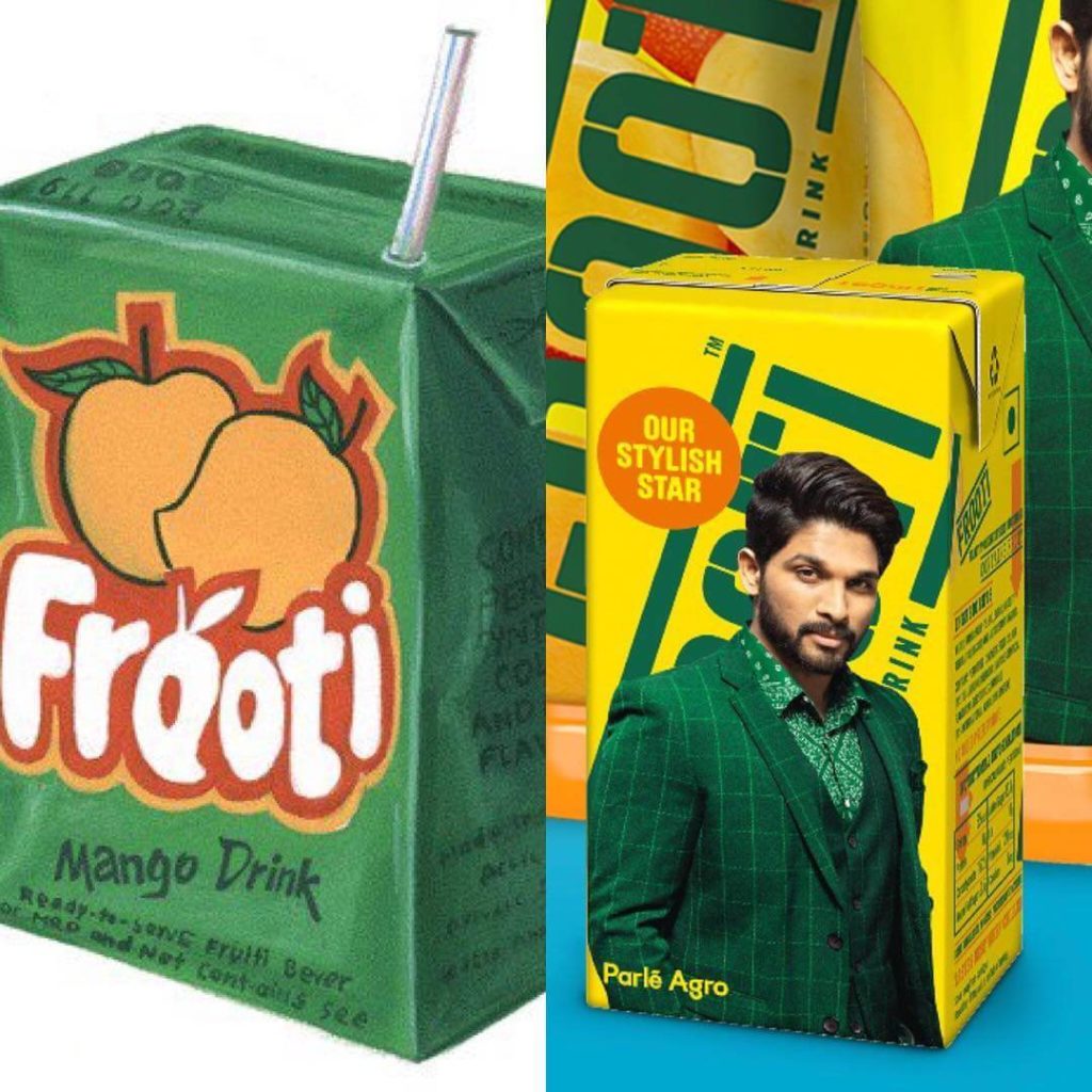 Allu Arjun in Mango Frooti AD