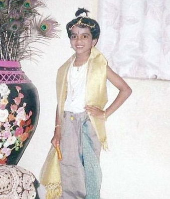 Childhood Picture of P. V. Sindhu