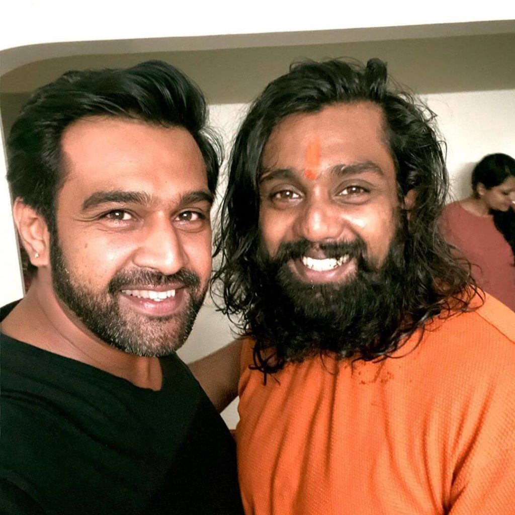 Dhruva Sarja with his brother