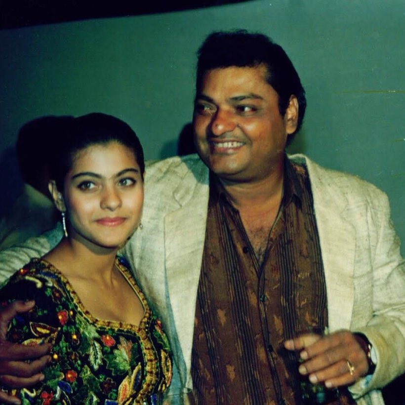 Kajol With Her Father