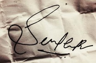 P. V. Sindhu signature