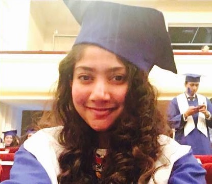 Sai Pallavi graduated in MBBS(medical degree) in 2016