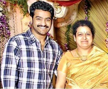 Jr. NTR with his mother Shalini