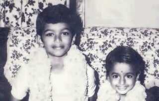 Vijay in childhood
