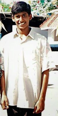 Vishal in his Childhood