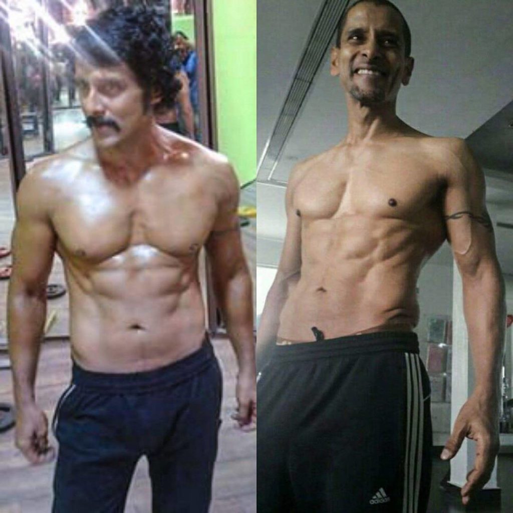 chiyaan vikram body