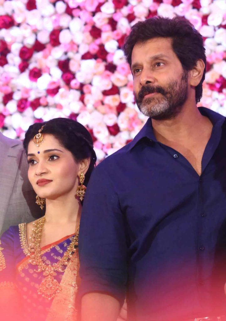 Tamil Actor Vikram And His Wife