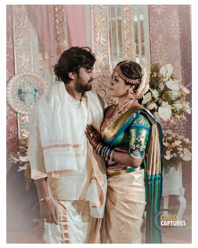 Chiranjeevi Sarja’s and Meghana Raj Wedding Picture