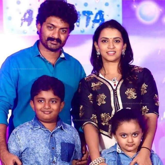Kalyan Ram with his Family