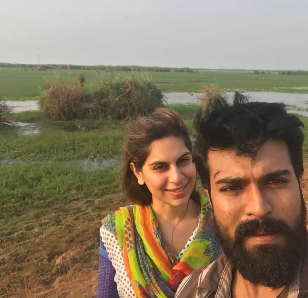 Ram Charan with his Wife