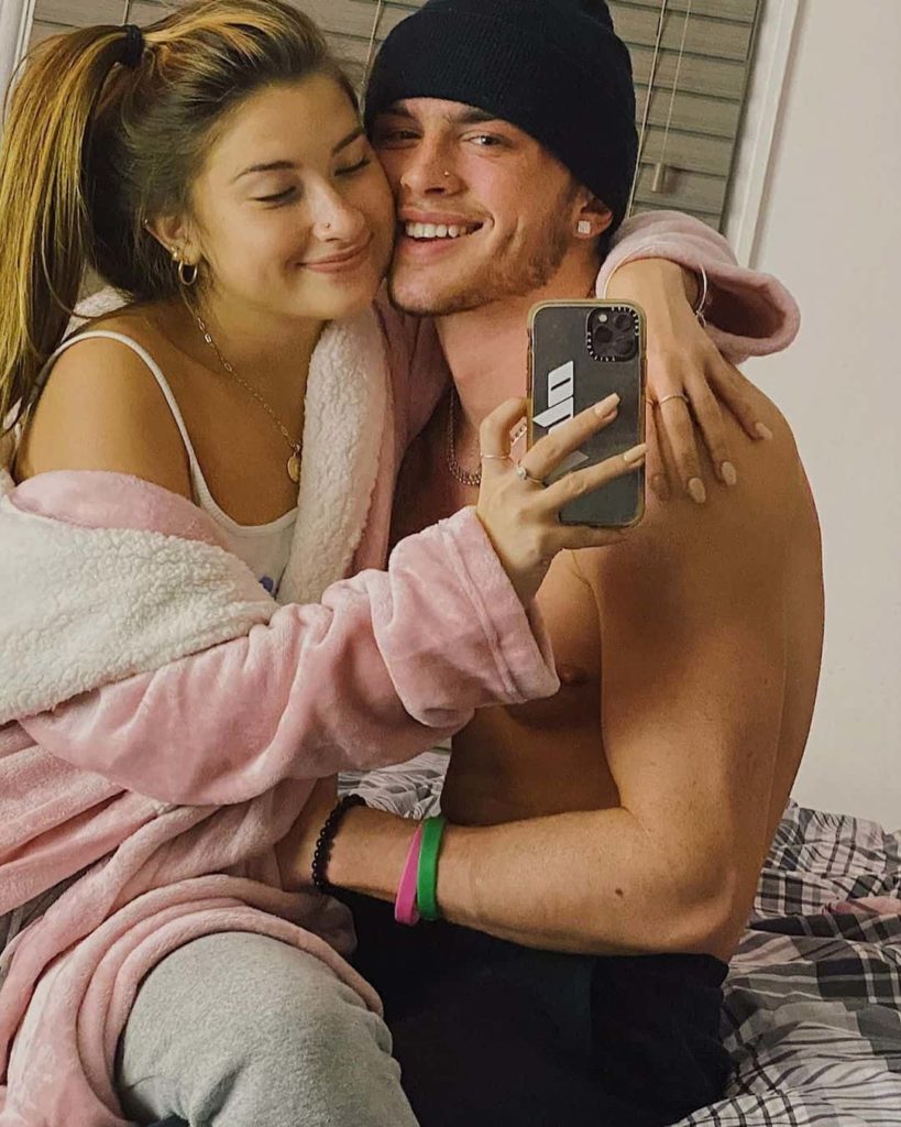 Elmo O’Dwyer with his Girlfriend Hannah Rylee
