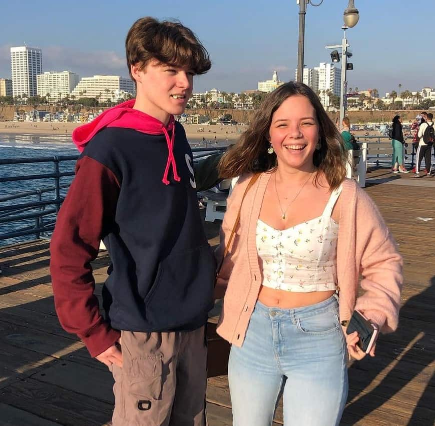 Foto von Nick Austin  & sein  Schwester  Maddi Austin