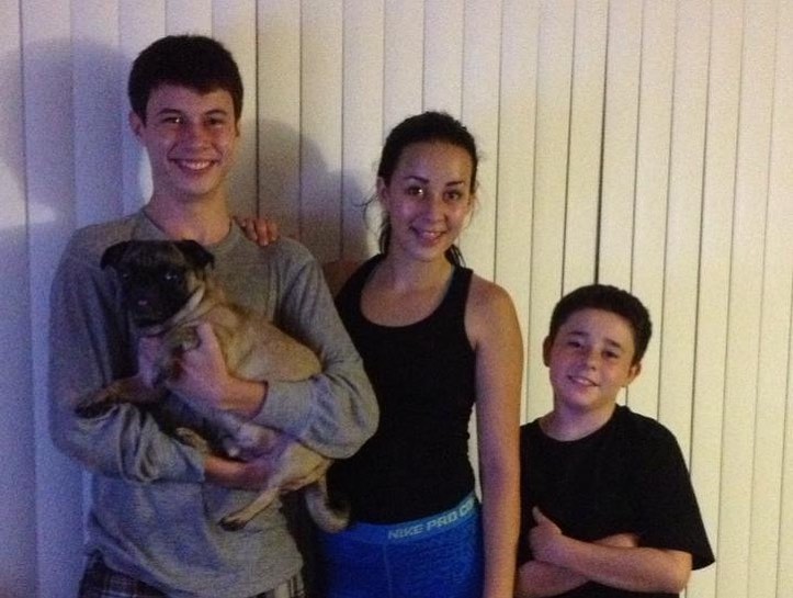 Jack riyn with his Siblings