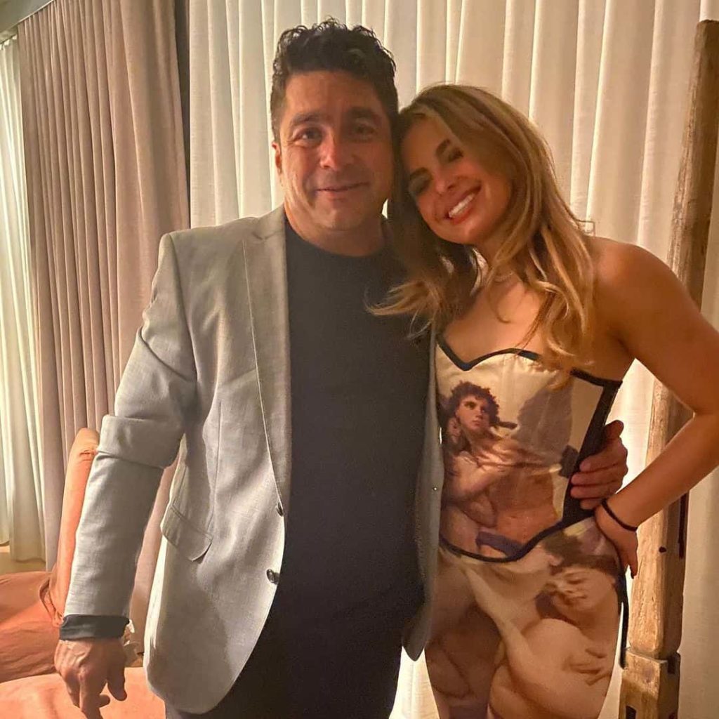 Monty Lopez with daughter Addison Rae