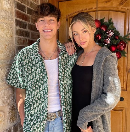 Tayler Holder with his Girlfriend Charly Jordan