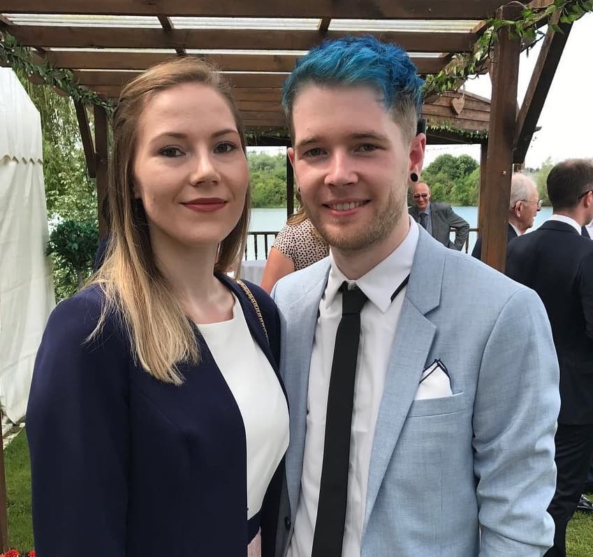 DanTDM with his wife, Jemma Middleton