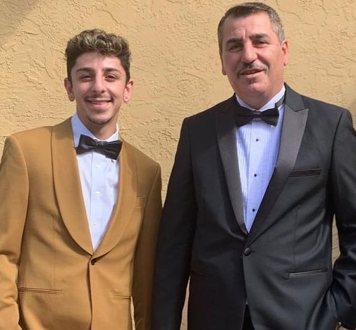 Faze Rug with his Father