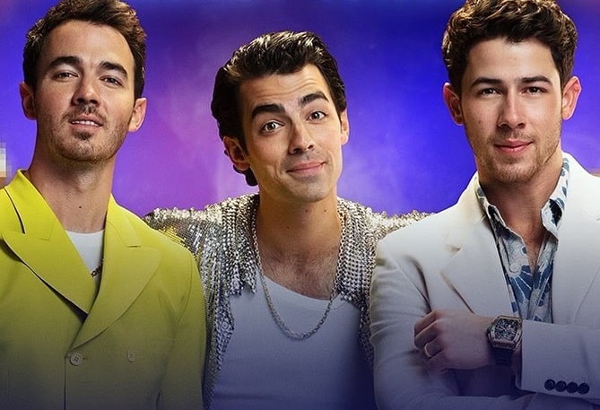 Joe Jonas veljiensä kanssa 