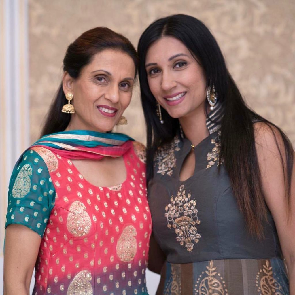 Lilly Singh Mother and Sister