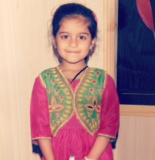 Lilly Singh in her childhood