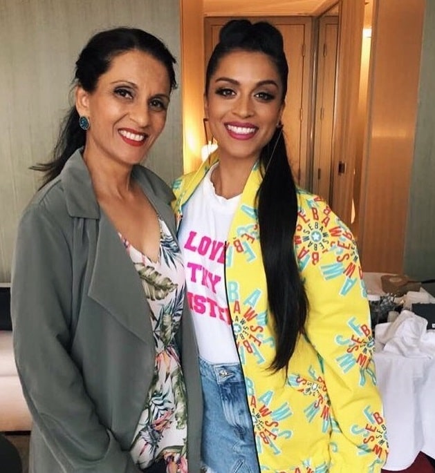 Lilly Singh with her Mother