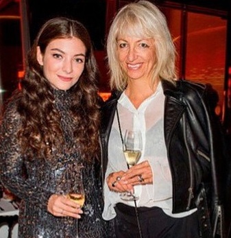 Lorde with her Mother
