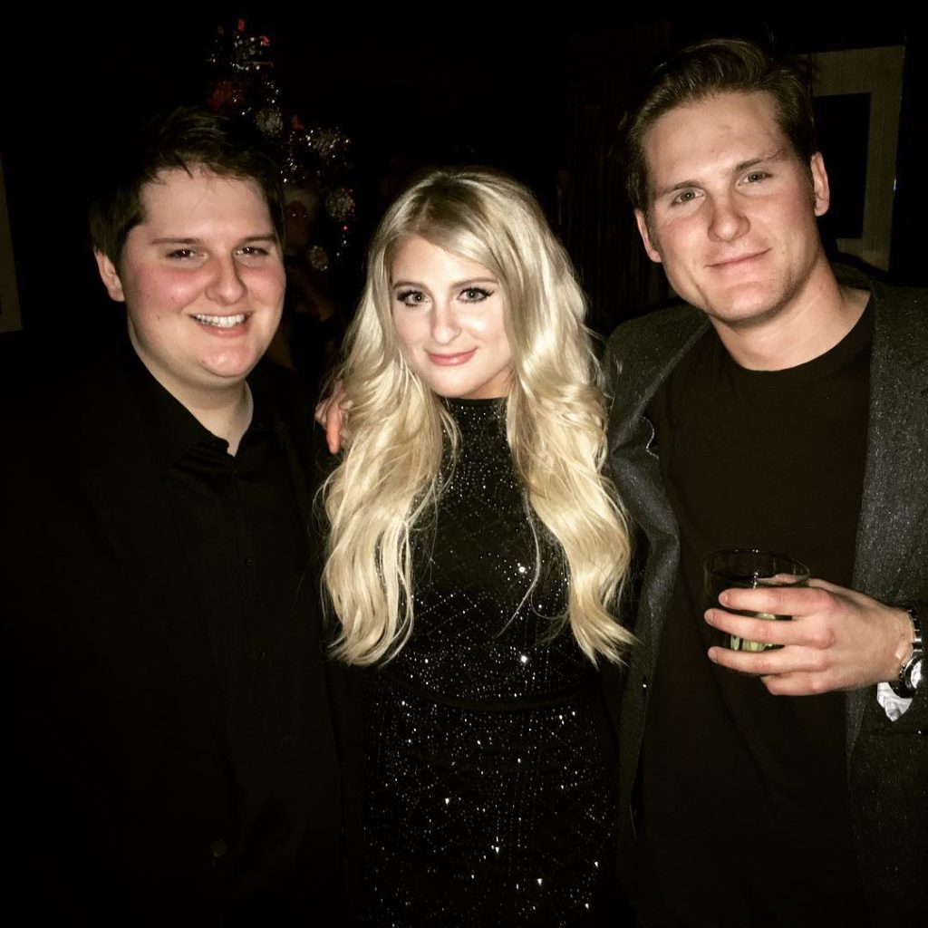 Meghan Trainor with her Brothers