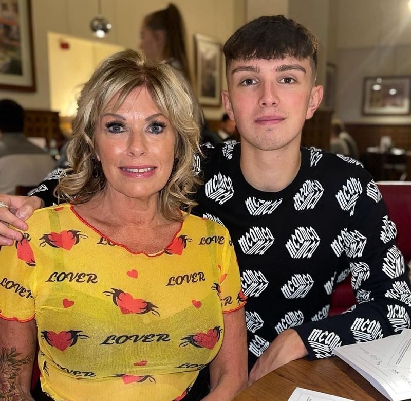 Morgz with his Mother Jill Hudson