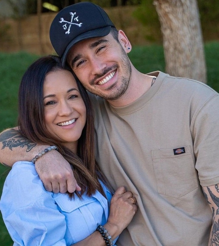 Brennen Taylor with his Mother