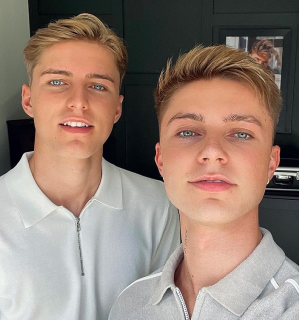 Hrvy with his Brother Elliot 