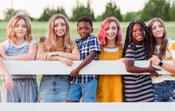 Kamri Noel McKnight With her Siblings