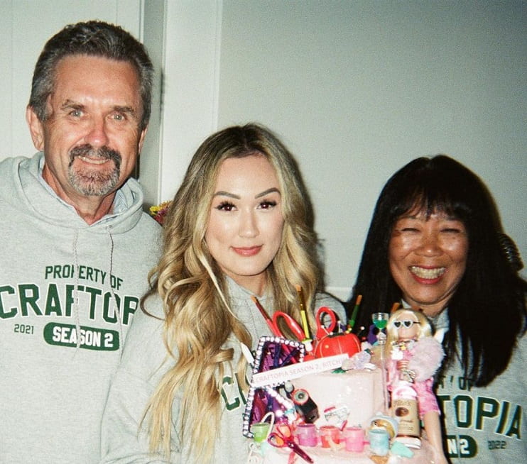 LaurDIY With her Family