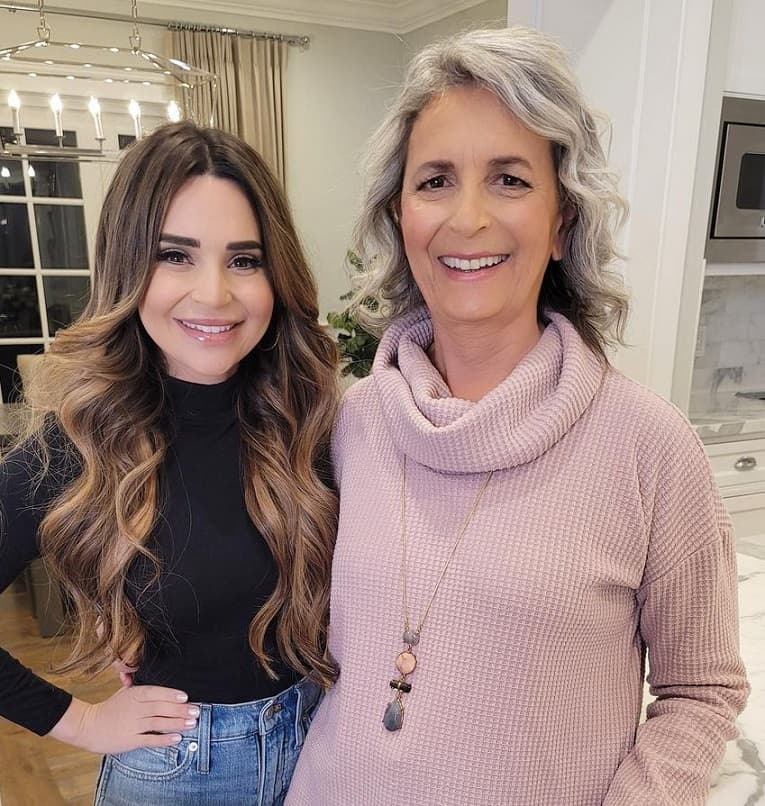 Rosanna Pansino with her Mother