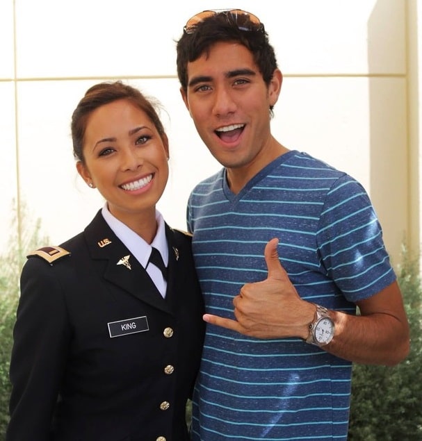 Zach King with his Sister