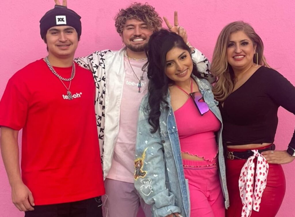 JC Caylen with his Family